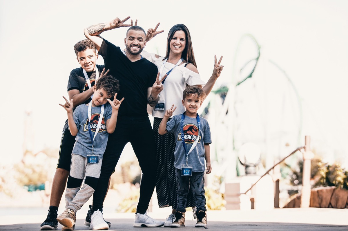 Nacho & Family at Universal Studios