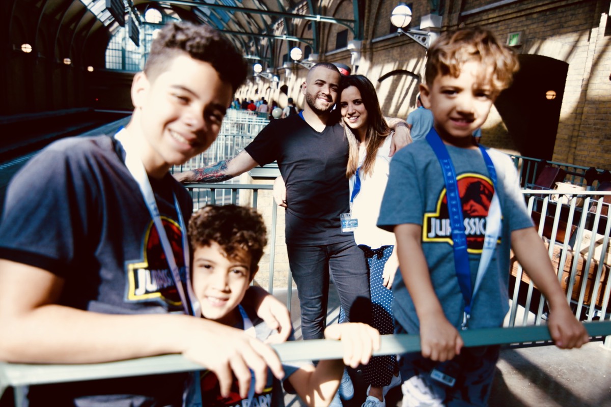 Nacho & Family at Universal Studios