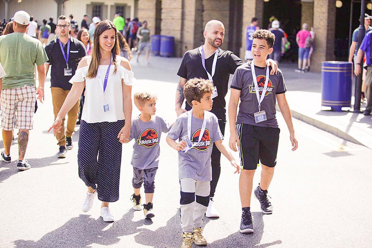Nacho & Family at Universal Studios